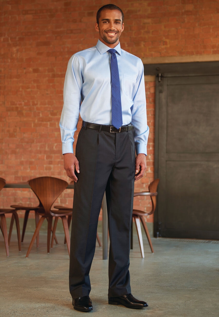 Imola Single Pleat Trouser - Image 4