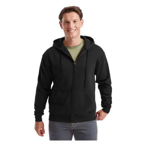 Premium 70/30 hooded sweatshirt jacket