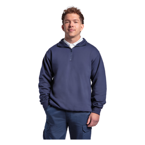 Pro ¼-neck zip sweatshirt